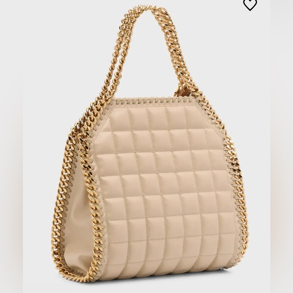 ❌SOLD❤️Stella McCartney NWT Falabella Mini Quilted Chain Tote Bag - Picture 3 of 10